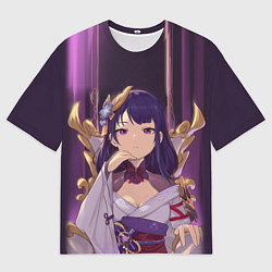 Футболка оверсайз мужская БААЛ BAAL ГЕНШИН, цвет: 3D-принт