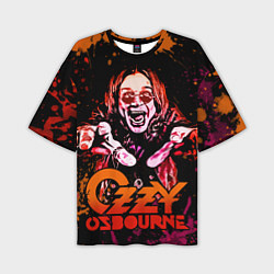 Футболка оверсайз мужская Ozzy Osbourne, цвет: 3D-принт