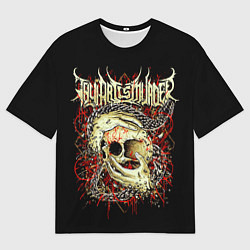 Футболка оверсайз мужская Thy Art Is Murder, цвет: 3D-принт