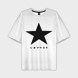 Футболка оверсайз мужская Blackstar - David Bowie, цвет: 3D-принт
