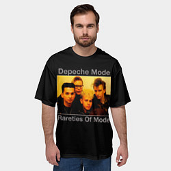 Футболка оверсайз мужская Rareties of Mode - Depeche Mode, цвет: 3D-принт — фото 2