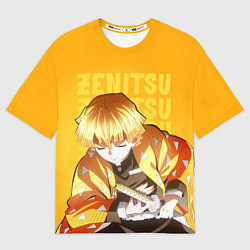 Футболка оверсайз мужская Зеницу Агацума, цвет: 3D-принт