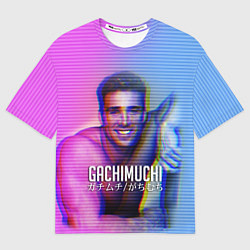 Футболка оверсайз мужская Билли Херрингтон: Гачимучи Глитч, цвет: 3D-принт