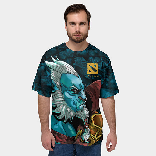 Мужская футболка оверсайз Фантом Лансер, DOTA 2 / 3D-принт – фото 3