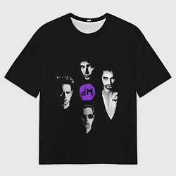 Футболка оверсайз мужская Depeche mode band, цвет: 3D-принт