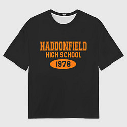 Футболка оверсайз мужская Haddonfield High School 1978, цвет: 3D-принт