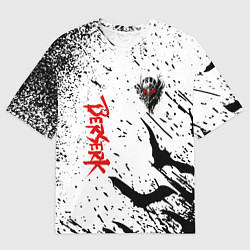 Мужская футболка оверсайз Берсерк: Гранж