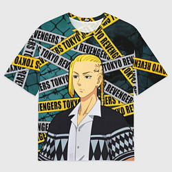 Футболка оверсайз мужская Дракен, цвет: 3D-принт