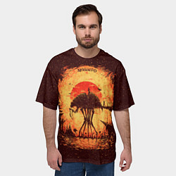 Футболка оверсайз мужская K aЛюбимый Моровинд, цвет: 3D-принт — фото 2