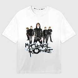 Футболка оверсайз мужская Участники группы My Chemical Romance, цвет: 3D-принт