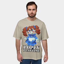 Футболка оверсайз мужская Poppy Playtime, цвет: 3D-принт — фото 2