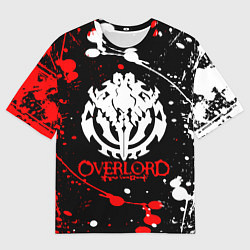 Футболка оверсайз мужская OVERLORD оверлорд, цвет: 3D-принт