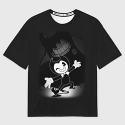 Футболка оверсайз мужская BENDY - БЕНДИ ИГРА, цвет: 3D-принт