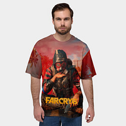 Футболка оверсайз мужская Far Cry 6 - Повстанец, цвет: 3D-принт — фото 2