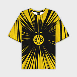 Футболка оверсайз мужская Borussia Dortmund Crush Theme, цвет: 3D-принт