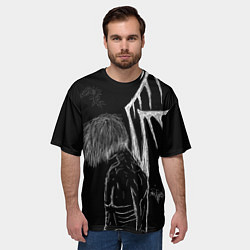 Футболка оверсайз мужская Dead Ghoul, цвет: 3D-принт — фото 2