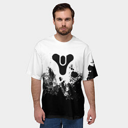 Футболка оверсайз мужская Дестени за гранью света, цвет: 3D-принт — фото 2