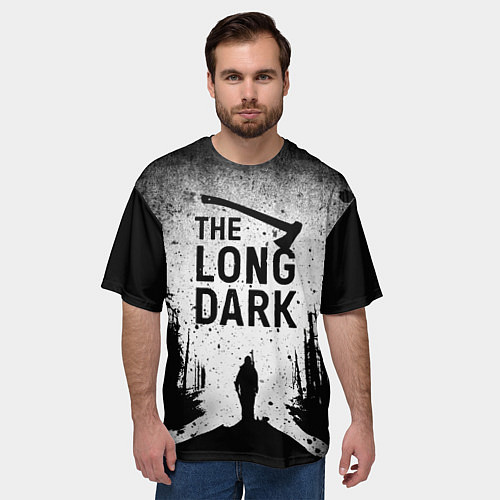 Мужская футболка оверсайз The Long Dark игра / 3D-принт – фото 3