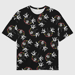 Футболка оверсайз мужская КОРОЛЬ И ШУТ ЛОГО ПАТТЕРН, цвет: 3D-принт