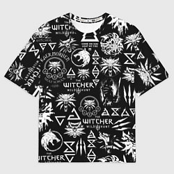 Мужская футболка оверсайз ВЕДЬМАК ЛОЛГОБОМБИНГ THE WITCHER