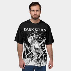 Футболка оверсайз мужская Dark Souls, The Ashen One, цвет: 3D-принт — фото 2