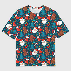 Футболка оверсайз мужская ПОКРЫТО НОВЫМ ГОДОМ!, цвет: 3D-принт