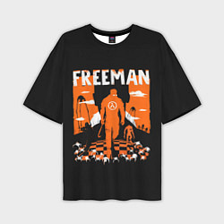 Мужская футболка оверсайз Walkin Freeman