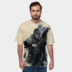 Футболка оверсайз мужская Корво Аттано, цвет: 3D-принт — фото 2
