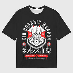 Футболка оверсайз мужская Био органическое оружие Nemesis, цвет: 3D-принт