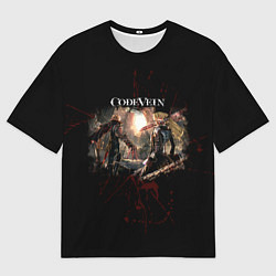 Мужская футболка оверсайз Code Vein - Вампиры