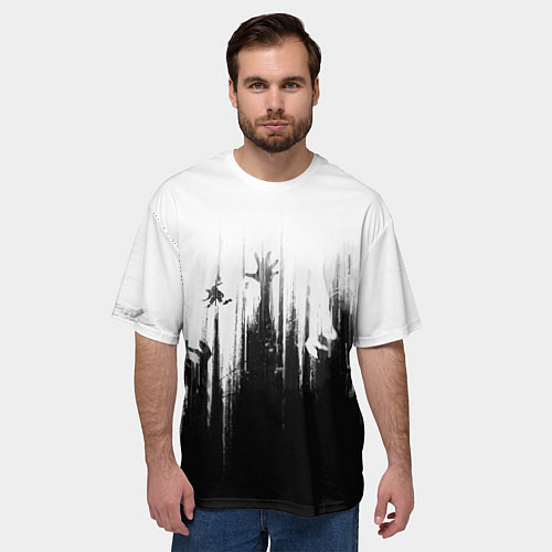 Мужская футболка оверсайз Dying Light- 2 / 3D-принт – фото 3