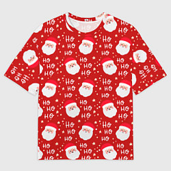 Мужская футболка оверсайз САНТА КЛАУС НОВЫЙ ГОД