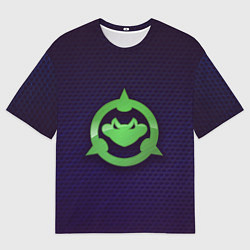 Футболка оверсайз мужская Battletoads Logo, цвет: 3D-принт