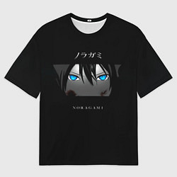Футболка оверсайз мужская Взгляд Ято Noragami, цвет: 3D-принт