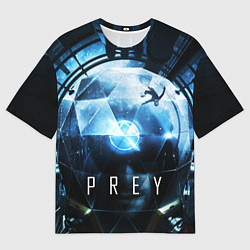 Мужская футболка оверсайз Prey - Morgan Yu