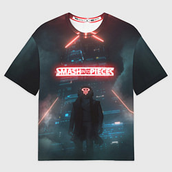 Футболка оверсайз мужская Smash Into Pieces Big Bang Neon man, цвет: 3D-принт