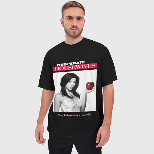 Мужская футболка оверсайз Desperate Housewives Eva Longoria / 3D-принт – фото 3