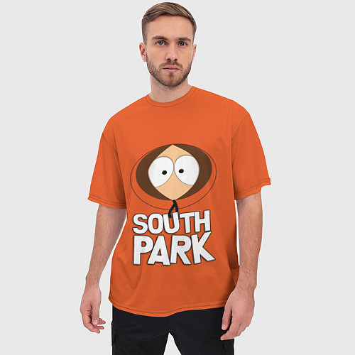 Мужская футболка оверсайз Южный парк Кенни South Park / 3D-принт – фото 3