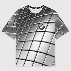 Футболка оверсайз мужская BMW pattern 2022, цвет: 3D-принт