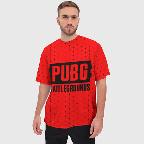 Мужская футболка оверсайз PUBG: BATTLEGROUNDS - Графика / 3D-принт – фото 3