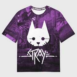 Футболка оверсайз мужская Stray, цвет: 3D-принт