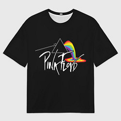 Футболка оверсайз мужская PINK FLOYD - ПИНК ФЛОЙД ЛУЖА, цвет: 3D-принт
