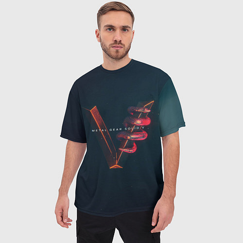 Мужская футболка оверсайз МГС 5 / 3D-принт – фото 3