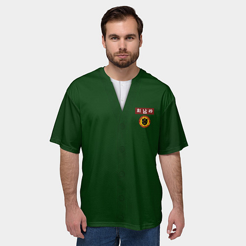 Мужская футболка оверсайз Hyosan High School uniform / 3D-принт – фото 3