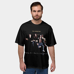 Футболка оверсайз мужская The Cranberries Рок группа, цвет: 3D-принт — фото 2