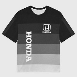 Футболка оверсайз мужская Honda Хонда, цвет: 3D-принт