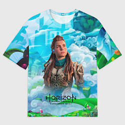 Футболка оверсайз мужская Horizon дикий лес, цвет: 3D-принт
