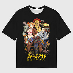 Футболка оверсайз мужская Fallout - poster, цвет: 3D-принт