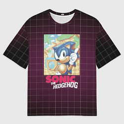 Футболка оверсайз мужская Sonic The hedgehog 1991, цвет: 3D-принт