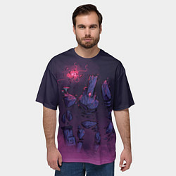 Футболка оверсайз мужская Аурелионит, цвет: 3D-принт — фото 2